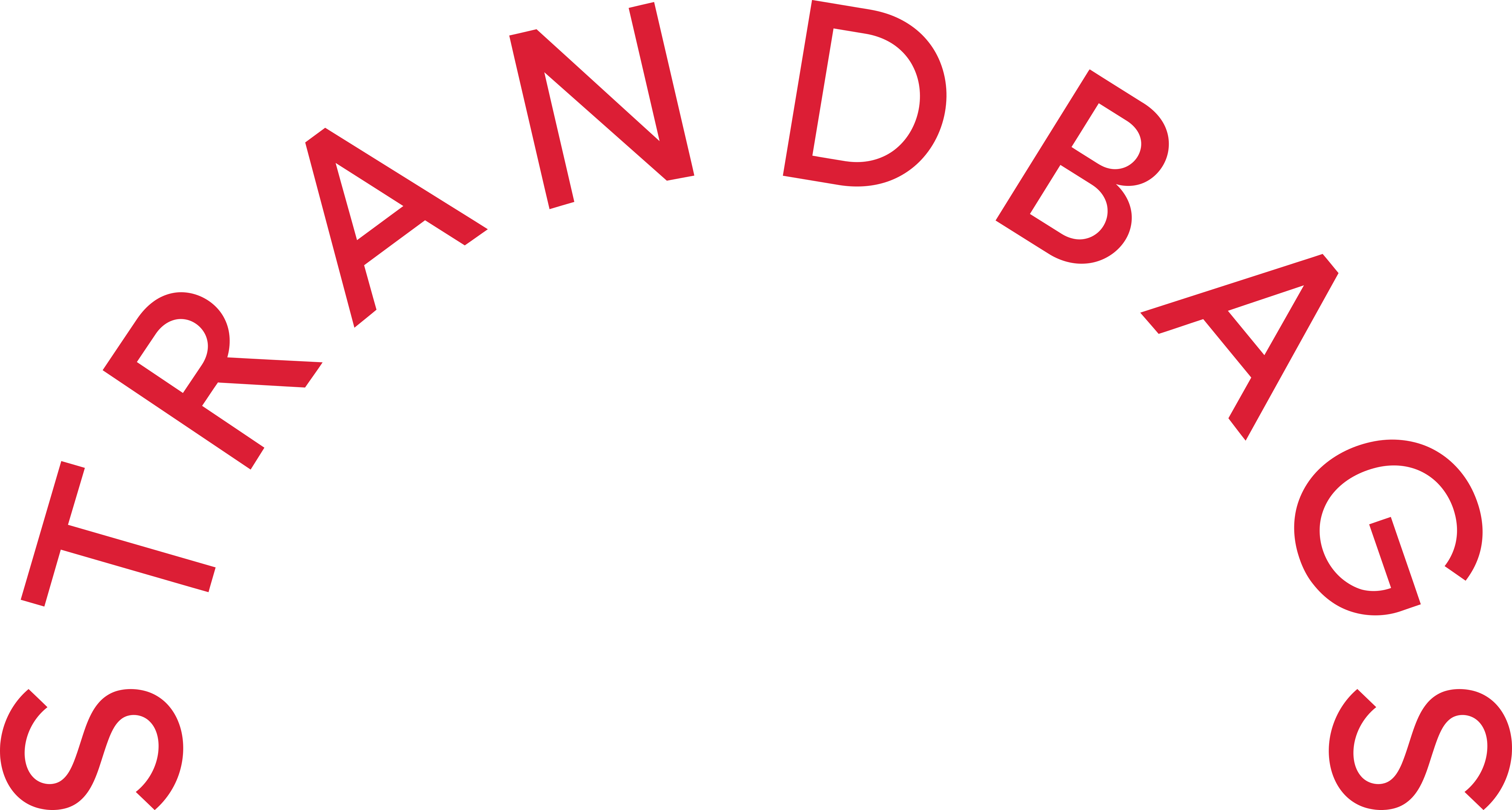 Hanes brands logo in red and purple